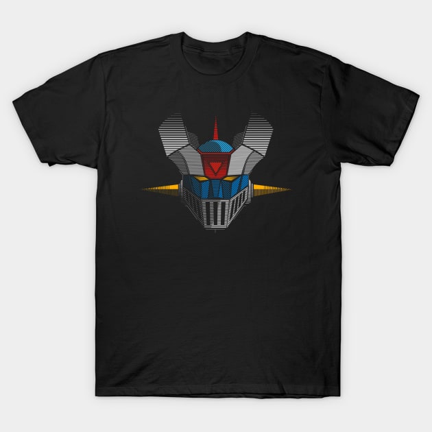 089b Mazinger Z T-Shirt by Yexart